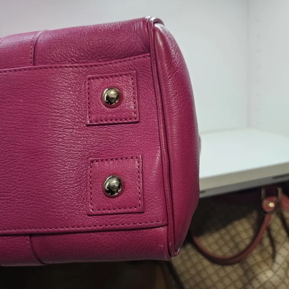 Mulberry Bayswater Hot Pink Leather Top-Handle Satchel - Picture 5 of 16